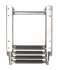 VETUS Telescopic stainless steel (AISI 316) boarding ladder with 4 steps, extended length 1165 mm SLT4PA