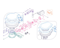 12v Motor For TMC Toilet