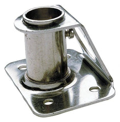 VETUS Stanchion socket, stainless steel (AISI 316), straight STANCHPR