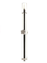 VETUS Table column screw connection, polished and bright anodised, gas adjustable, height 50 - 70 cm TCSPG