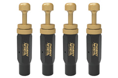 Premium Tyre Deflators & Digital Gauge Combo - 6pc Set