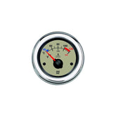 VETUS Water temperature gauge, cream, 12/24 V (40-120°C), cut-out size Ø 52 mm (excl. sensor) TEMPN