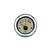 VETUS Water temperature gauge, cream, 12/24 V (40-120°C), cut-out size Ø 52 mm (excl. sensor) TEMPN