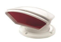 VETUS Cowl ventilator type Tramon S, silicone with red interior, Ø 75 mm (incl. fixed synthetic ring) TRAMONS