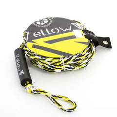VETUS Tow rope for iFuntubes with floater for 2 persons - black / yellow / white YVTOWRO2