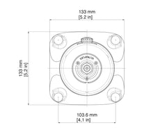 Square Flange X74 Suit UP20F