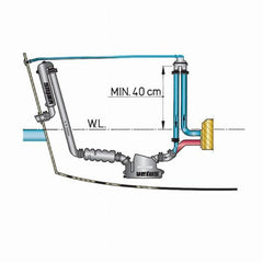 Vetus Anti-Syphon Device with Hose, 13-32mm