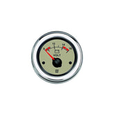 VETUS Voltmeter, cream, 12 V (10-16 V), cut-out size Ø 52 mm VLT12N