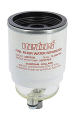 VETUS Replacement fuel filter element CE/ABYC, 30 micron, red. For 330VTEB, 330VTEPB, 75330VTEB VT33ER