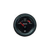 VETUS Waste water level indicator, black, 12 / 24 V, cut-out size Ø 52 mm (excl. sensor) WASTB