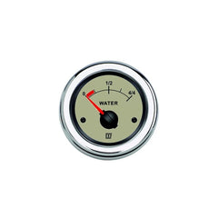 VETUS Water level indicator, cream, 12 / 24 V, cut-out size Ø 52 mm (excl. sensor) WATERN