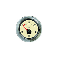 VETUS Water level indicator, cream, 12 / 24 V, cut-out size Ø 52 mm (excl. sensor) WATERN