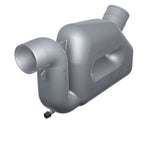 VETUS Waterlock type LP50 "Super", with fixed hose connections for Ø 50 mm hose WLOCKL50S