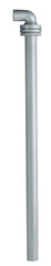 VETUS Extraction pipe, L= 780 mm, hose nipple Ø 38 mm, right angle WTS78038B