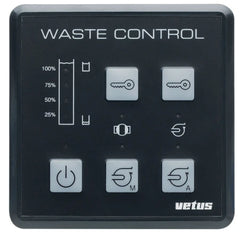 VETUS Waste water control panel 12 / 24 V WWCP