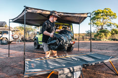 Jumbo Easy Up Stretcher Bed 218x90x42cm