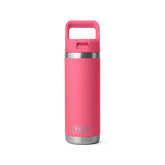 YETI Rambler 18 oz C Straw Bottle Tropical Pink