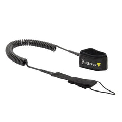 VETUS Yellow V Leash, 8' coiled for SUP boards up to 8' YVLEAS01