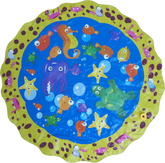 AirTime™ Sprinkler Mat Sea Theme includes Hose Connection 105cm - Ages 3+