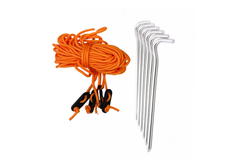 Wildtrak Easy up 2 Person Mozzie Dome Tent Fly Accessory - HD Weather Protection in Carry Bag