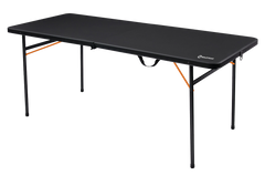 Wildtrak™ 6ft Bi-Fold Camp Table, Heavy Duty, Waterproof, Carry Handle 182x76x73cm