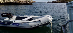 Aristocraft Bayrunner 2.3M Inflatable Boat Dinghy Tender Fold up German Valmex® PVC tubes - Welded seams