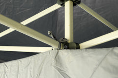 Wildtrak™ 3m Gazebo Ultra Fine Mesh Inner Tent, Large Double D Zippered Doors, Insect Protection Playroom with Pegs and Carry Bag - UNIVERSAL FITS MOST 3M GAZEBOS