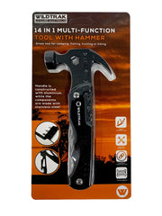 Wildtrak™ 14 in 1 Multi Function Tool with Hammer and Carry Bag