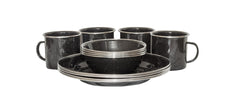 12pc Premium Enamel Dinner Set
