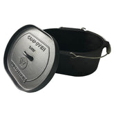 Cast Iron 9.5 Quart Heavy Duty Pre-Seasoned Oval Camp Oven with Lip and Handle 41.5x36x29.5cm
