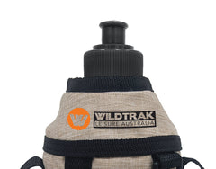 1L Trekker Hydration Bottle with Removable Insulated Wrap Sipper Cap and Shoulder Strap.