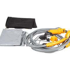 Wildtrak™ 12V Portable Camp Shower, 2m Hose, Adjustable Flow