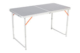 Wildtrak™ Bi Fold Camp Table, Lightweight, Adjustable Height with Carry Handle