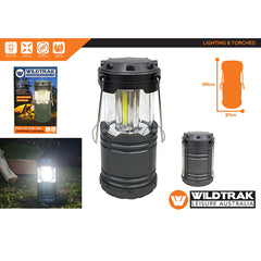 Wildtrakâ„¢ Pop Up 500Lumen Compact Lantern Camp Light Includes Batteries