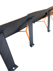 Wildtrak™ 300W Folding Solar Blanket (A-Grade with ETFE Coating, Built in Stand, IP65 Waterproof & Carry Bag) for Off-Grid Living, Camping, 4WD & Caravan Adventures