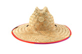 Surfer Wide Brim Beach Hat Rainbow 47x43cm