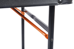 Wildtrak™ 3pc Picnic Table & Bench Set, Vacuum Moulded, Auto Lock, Folds Flat for Storage, Carry Handle, Great for Families, Camping Outdoors