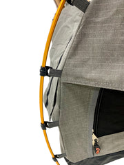 Wildtrak™ King Single Trakker Easy Setup Swag 420gsm Heavy Duty Ripstop Canvas, Ultra Fine Mesh, Aluminium Poles, High Density Foam Mattress, Weatherproof, Durable, Carry Bag with Handles 90x210cm