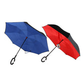 2 Colour Reversable  Rain Umbrella 80cm Diameter