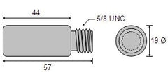 CDZ9-009 GM Diesel Zinc Pencil Anode