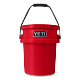 YETI LoadOut 5-Gallon Bucket Rescue Red