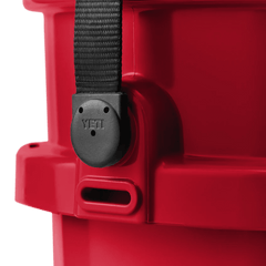YETI LoadOut 5-Gallon Bucket Rescue Red