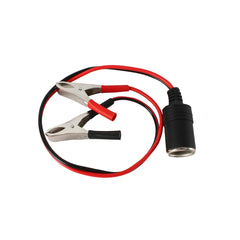 12Volt female cig Socket to Alligator Battery Clips
