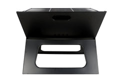 Wildtrak™ Ironside 50CM Folding Firepit Grill with Stainless Grill in Handy Canvas Carry Bag with Handles