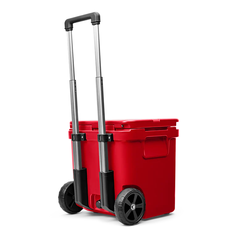 YETI Roadie 48 Wheeled Hard Cooler  Rescue Red