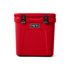 YETI Roadie 48 Wheeled Hard Cooler  Rescue Red