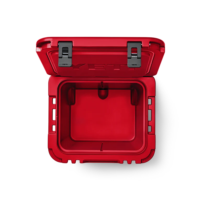 YETI Roadie 48 Wheeled Hard Cooler  Rescue Red