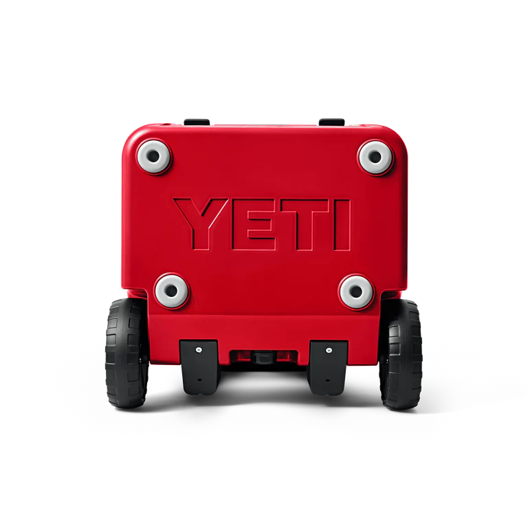 YETI Roadie 48 Wheeled Hard Cooler  Rescue Red