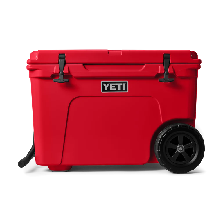 YETI Tundra Haul Wheeled Hard Cooler Rescue Red