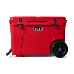 YETI Tundra Haul Wheeled Hard Cooler Rescue Red